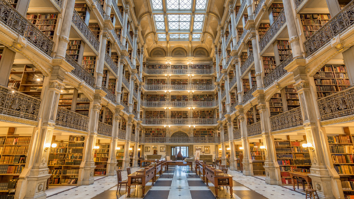 George Peabody Library, Baltimore | Roadtrippers