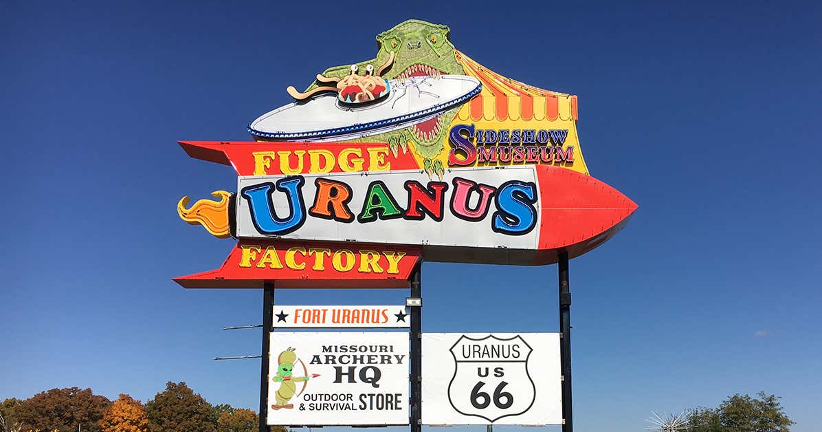 Uranus Fudge Factory And General Store, St. Robert Roadtrippers