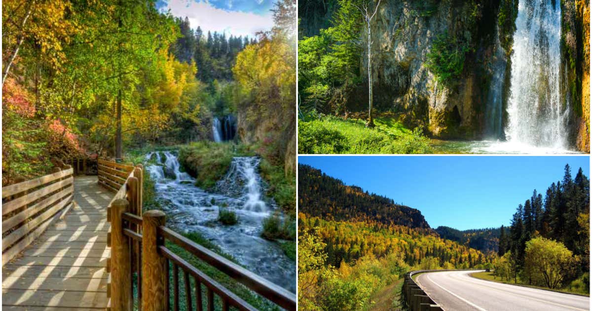 Spearfish Canyon Scenic Byway Map