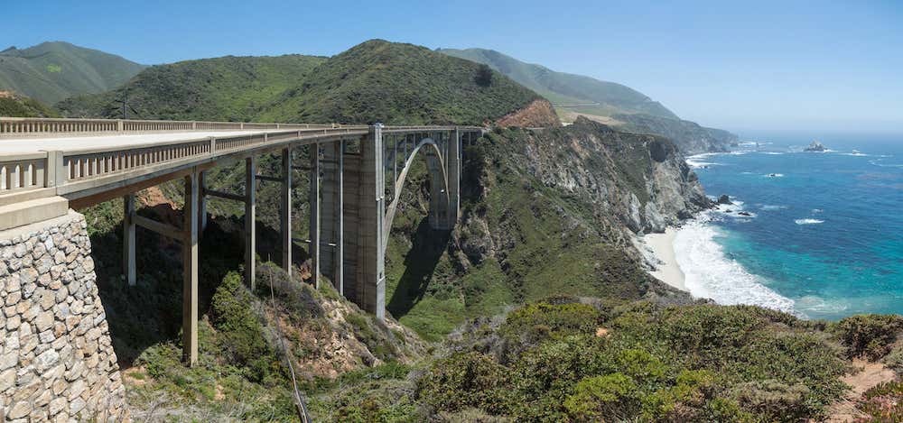 pacific coast highway road trip map