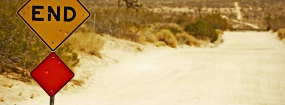 The End of the Road Banner