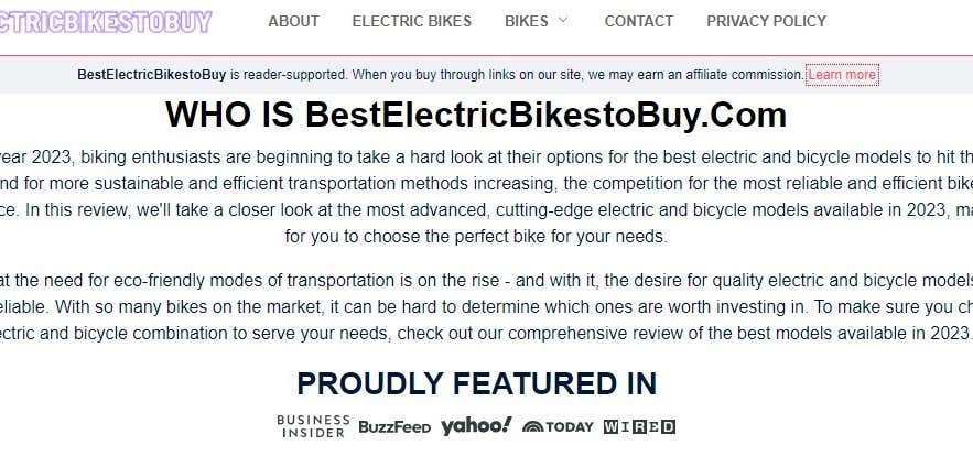 Best Electric Bikes to Buy