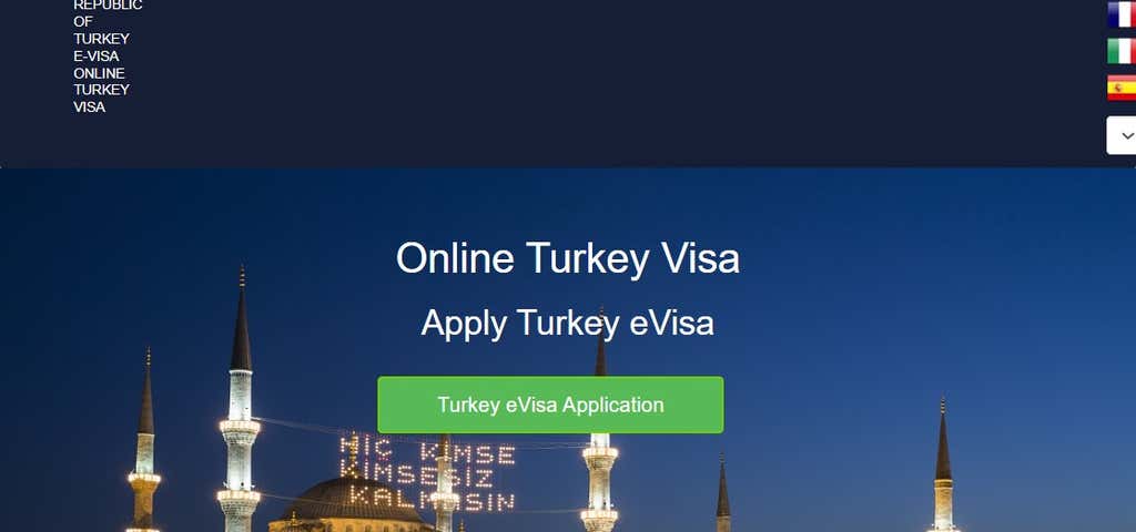 TURKEY  Official Government Immigration Visa Application FOR FOR CANADIAN CITIZENS -  Centre d'immigration pour les demandes de visa Turquie