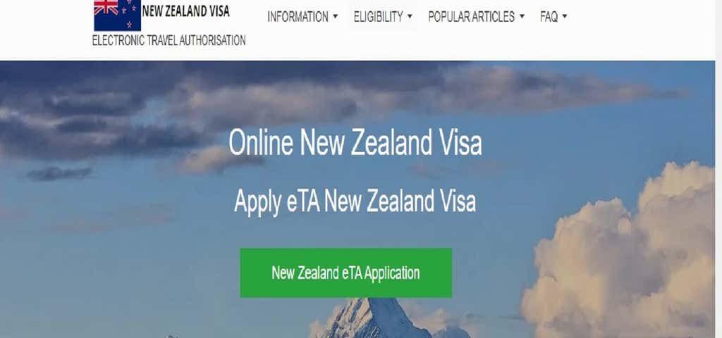 NEW ZEALAND  Official Government Immigration Visa Application Online - FROM RUSSIA  - Заявление на получение официальной государственной визы в Новую Зеландию - NZETA