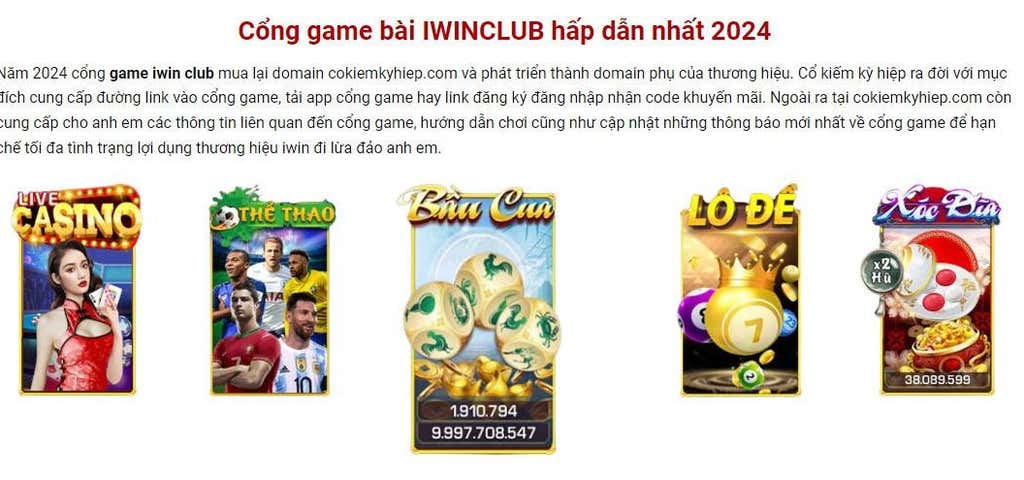 Game bài iwin club